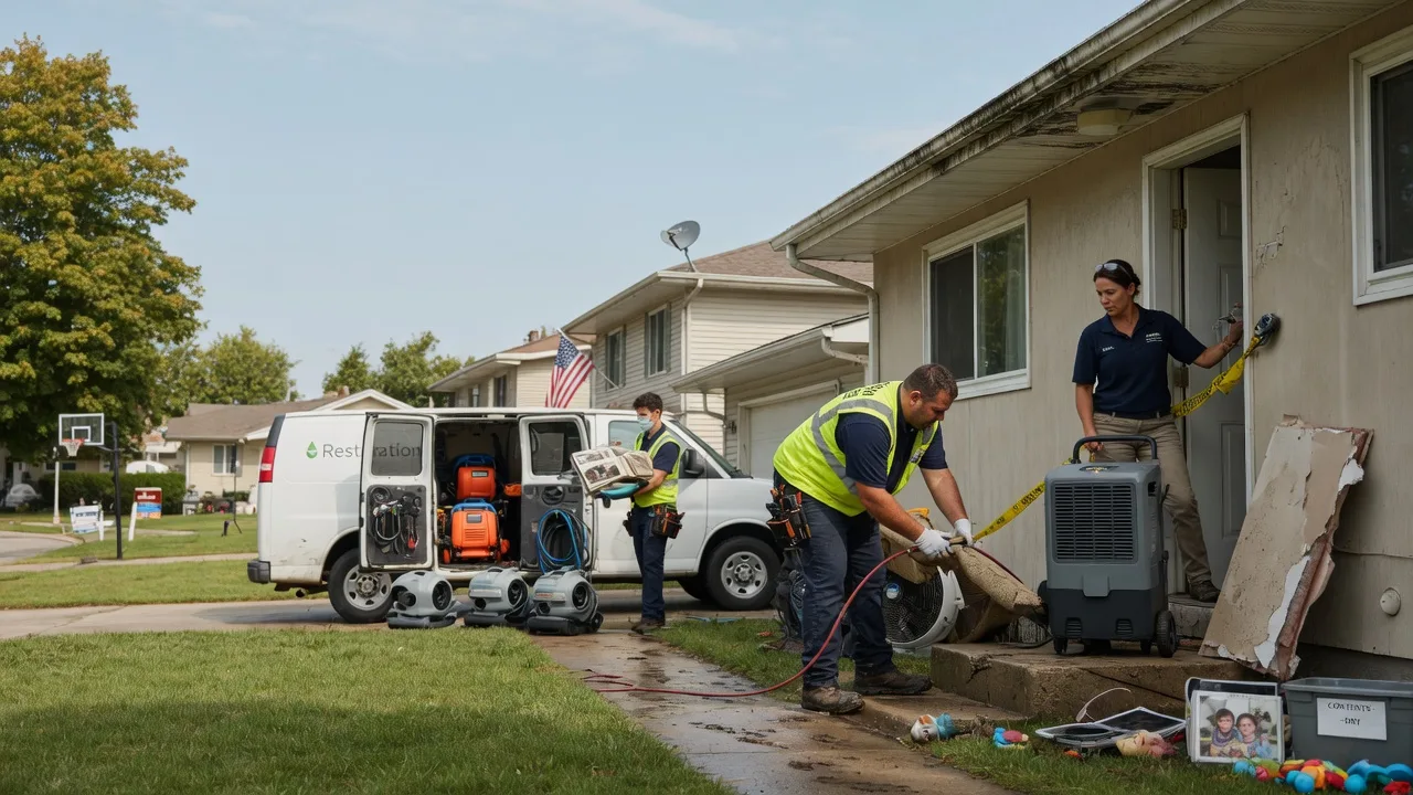 Water Damage Restoration in Parkston, SD near me